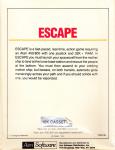 Escape Back Cover