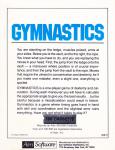 Gymnastics Back Cover