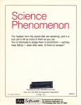 Science Phenomenon Back Cover