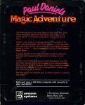 Paul Daniels' Magic Adventure Back Cover