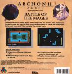 Archon II: Adept Back Cover