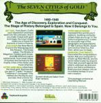 The Seven Cities of Gold Back Cover