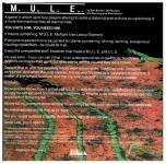 M.U.L.E. Back Cover