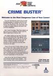 Crime Buster Back Cover