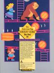 Donkey Kong Back Cover