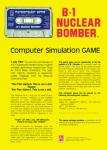 B-1 Nuclear Bomber Back Cover