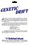 Genetic Drift Back Cover