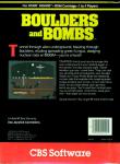 Boulders and Bombs Back Cover