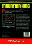 Mountain King Back Cover