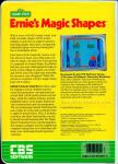 Ernie's Magic Shapes Back Cover