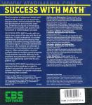 Success with Math - Fractions - Multiplication and Division Back Cover