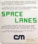 Space Lanes Back Cover