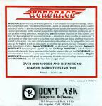 Wordrace Back Cover