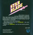 Starblade Back Cover