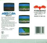 MRCA Mach 2 Combat Flight Simulator Back Cover