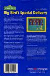 Big Bird's Special Delivery Back Cover