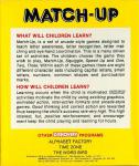 Match-Up Back Cover