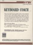 Keyboard Coach Back Cover