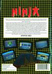 Ninja Back Cover