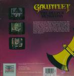 Gauntlet: The Deeper Dungeons Back Cover