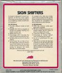 Sign Shifters/Answer Dancer Back Cover