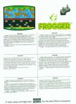 Frogger Back Cover