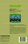 Frogger Back Cover