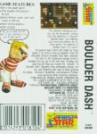 Boulder Dash Back Cover