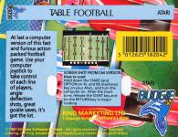 Table Football Back Cover