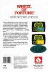 Wheel of Fortune Back Cover