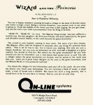 Hi-Res Adventure #2: Wizard and the Princess Back Cover