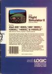 Flight Simulator II Back Cover