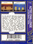 Aztec Challenge Back Cover