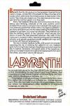 Labyrinth Back Cover