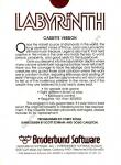 Labyrinth Back Cover