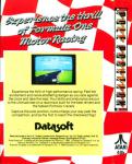 Pole Position Back Cover