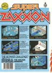 Super Zaxxon Back Cover