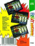 Arcade Fruit Machine Back Cover