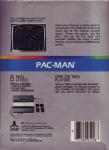 Pac-Man Back Cover