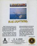 Blue Lightning Back Cover