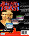 Altered Beast Back Cover