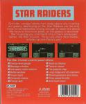 Star Raiders Back Cover