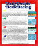 Daily Double Horse Racing Back Cover