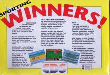 Sporting Winners! Back Cover