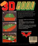 3D Pool Back Cover