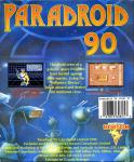 Paradroid 90 Back Cover