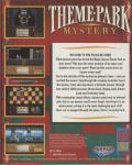 Theme Park Mystery Back Cover