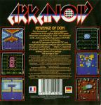 Arkanoid - Revenge of Doh Back Cover