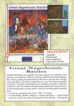 Great Napoleonic Battles Back Cover