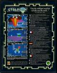 Cybercon III Back Cover